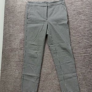 Black and white checkered Zara slacks